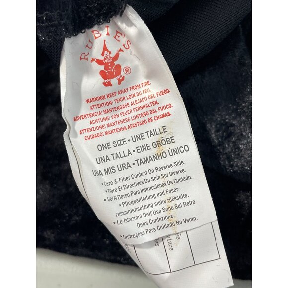 Witch Costume Teen Size 2-6 Rubies Midnight DramaLicious Black Velvet Silver NEW - Picture 5 of 10